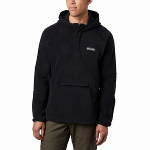 Columbia Basin Trail™ 1/2 Snap Skinna Hoodie Herr Svarta (KDHTS6049)